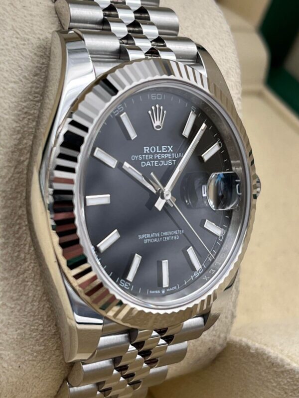 Rolex Datejust slate grey dial