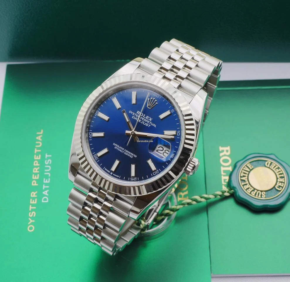 Rolex Datejust Blue Dial