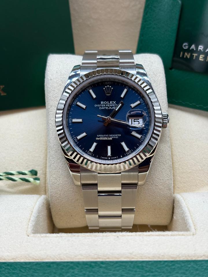 Rolex Datejust Blue Dial