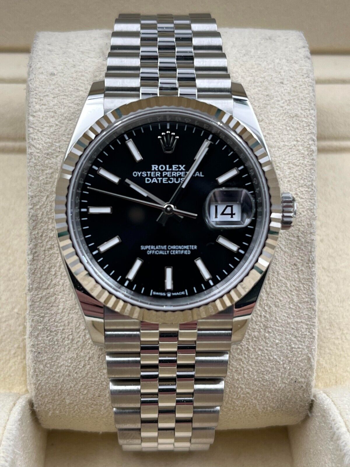 Rolex Datejust Black Dial