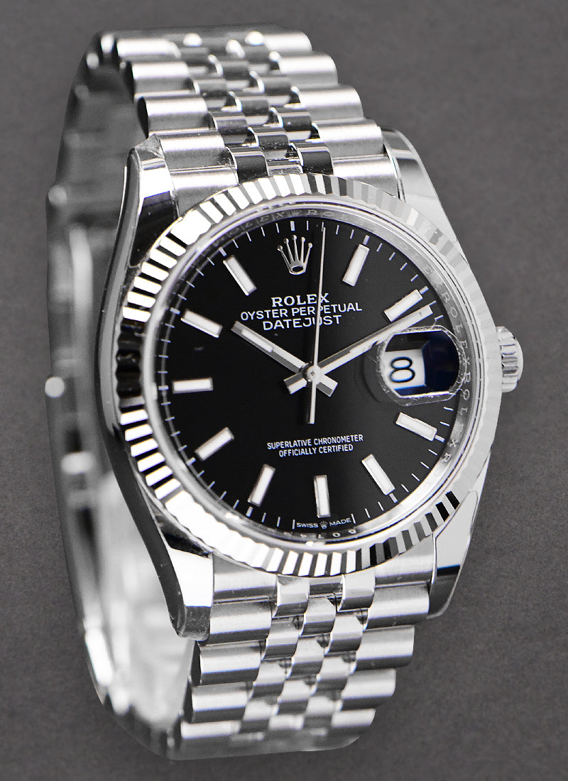 Rolex Datejust Black Dial