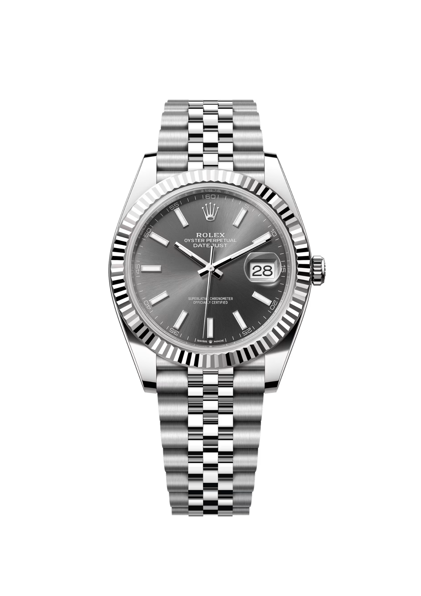 Rolex Datejust slate grey dial