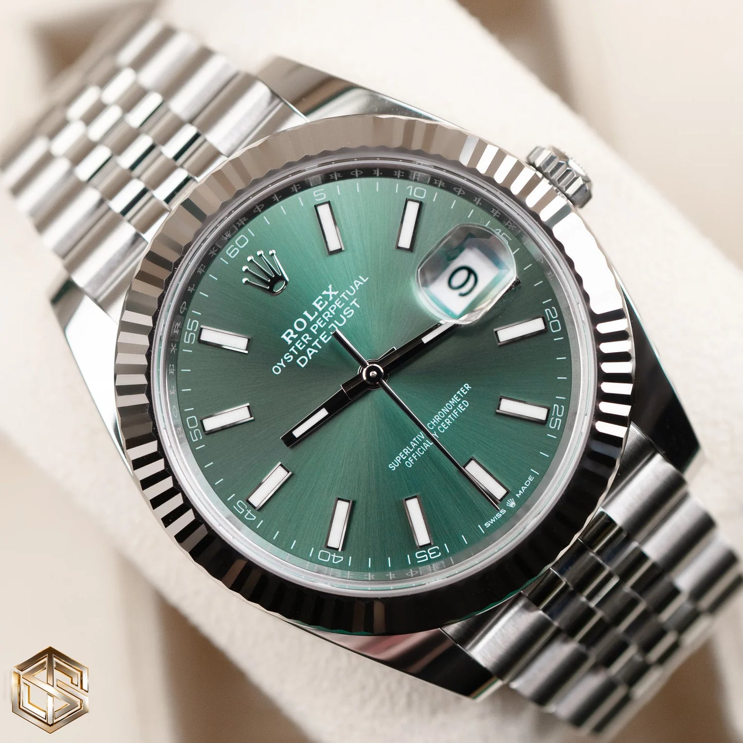 Rolex Datejust Mint Green Dial