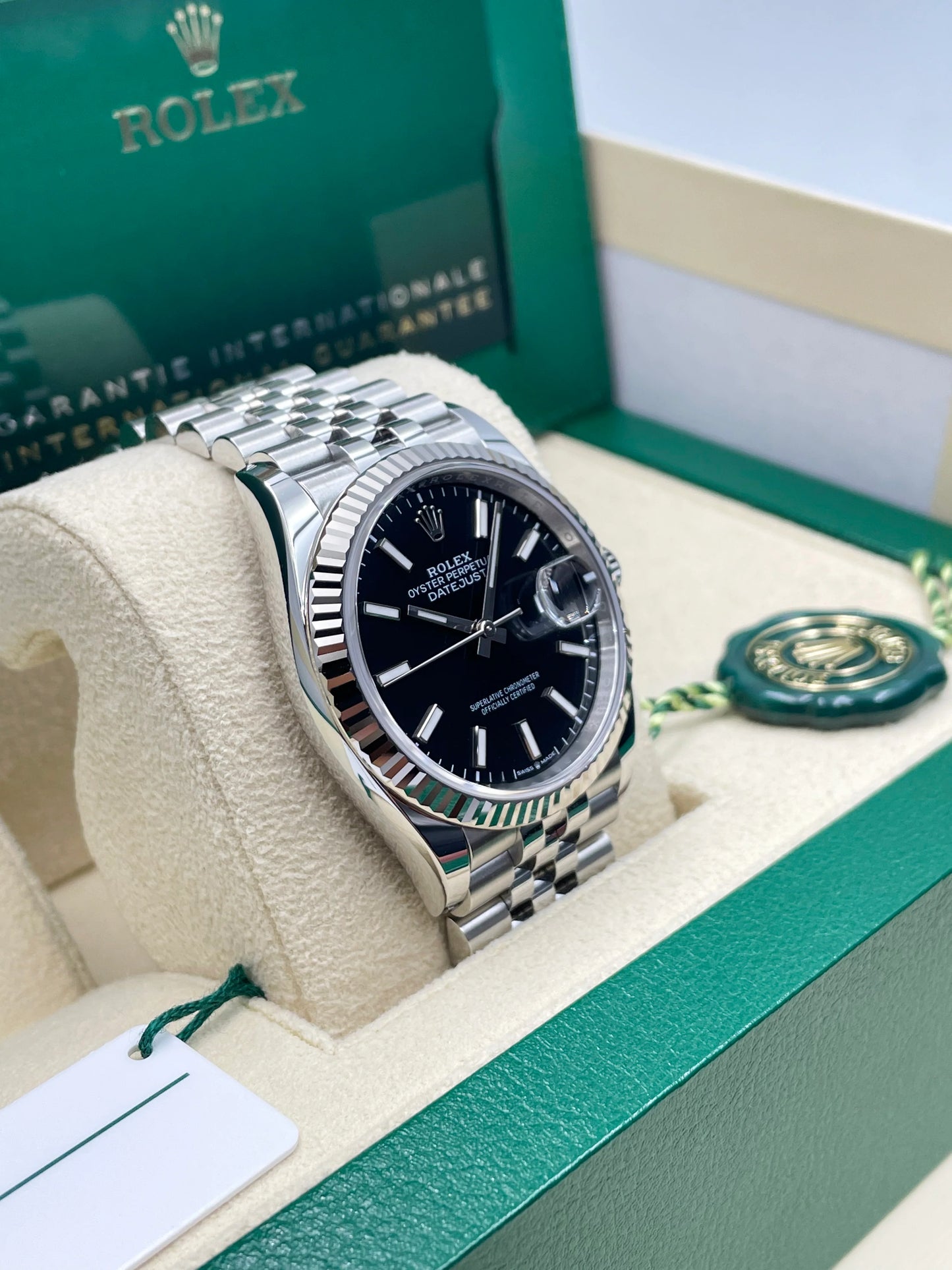 Rolex Datejust Black Dial