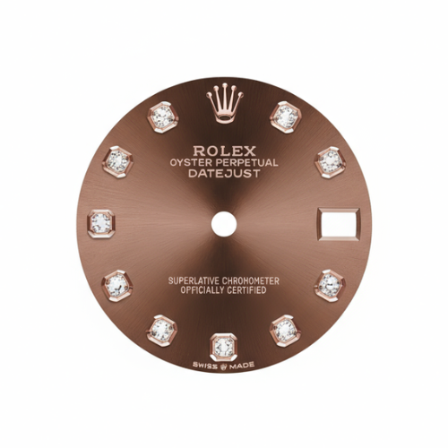 Rolex Datejust Everose Gold & Chocolate Dial