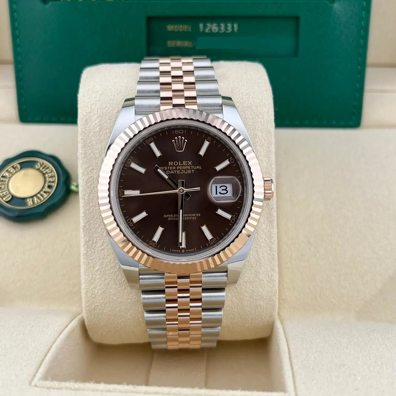 Rolex Datejust Black Dial