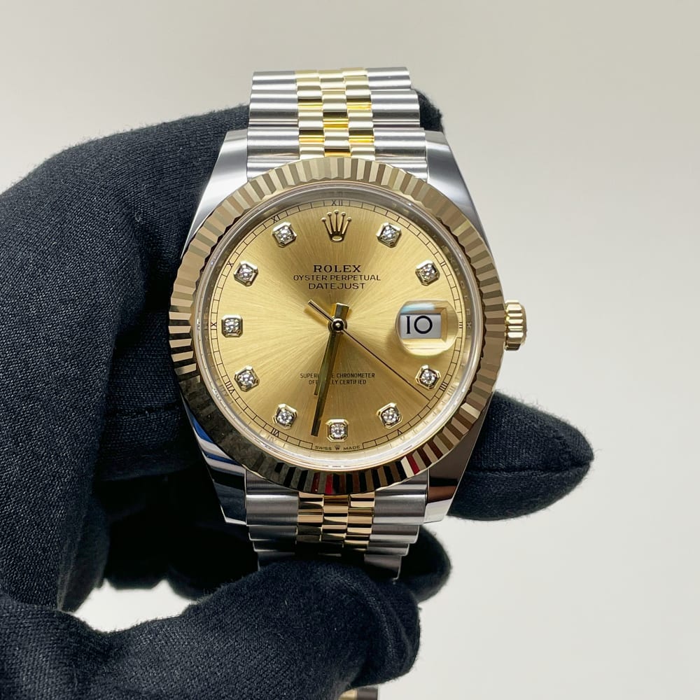 Rolex Datejust Champagne Dial