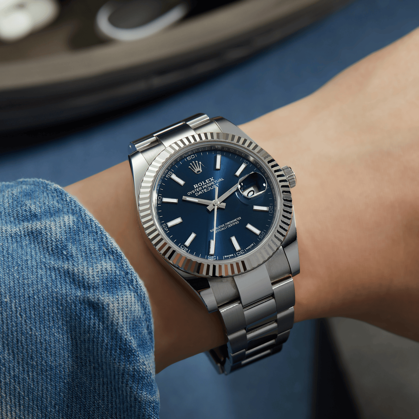 Rolex Datejust Blue Dial