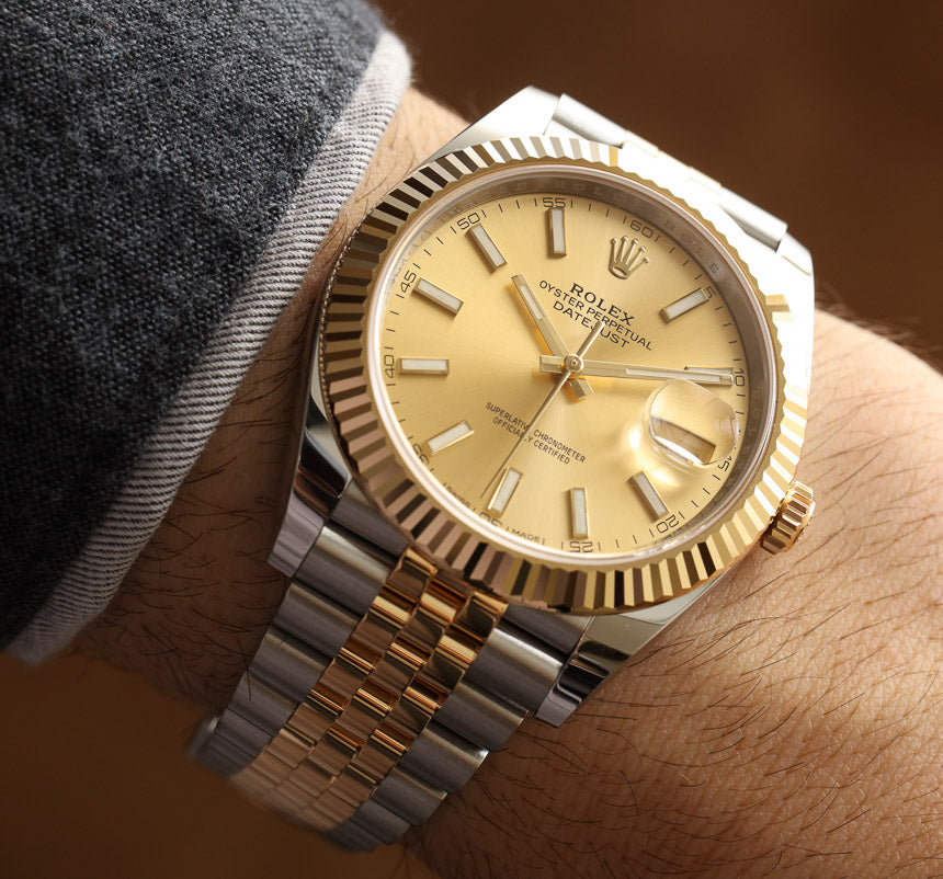 Rolex Datejust Champagne Dial