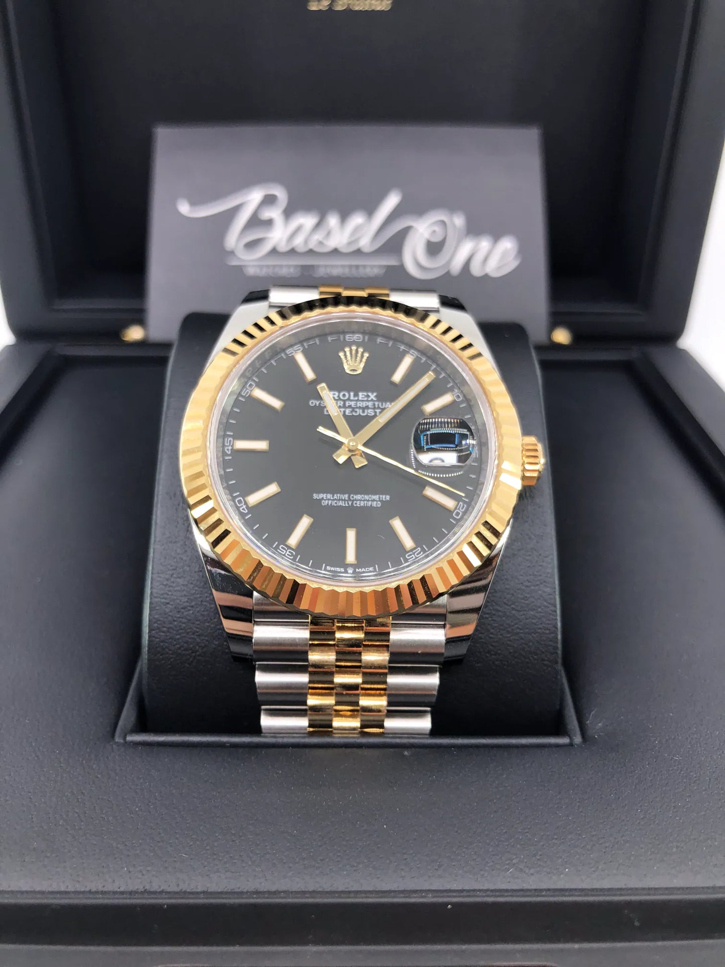 Rolex Datejust Black Dial