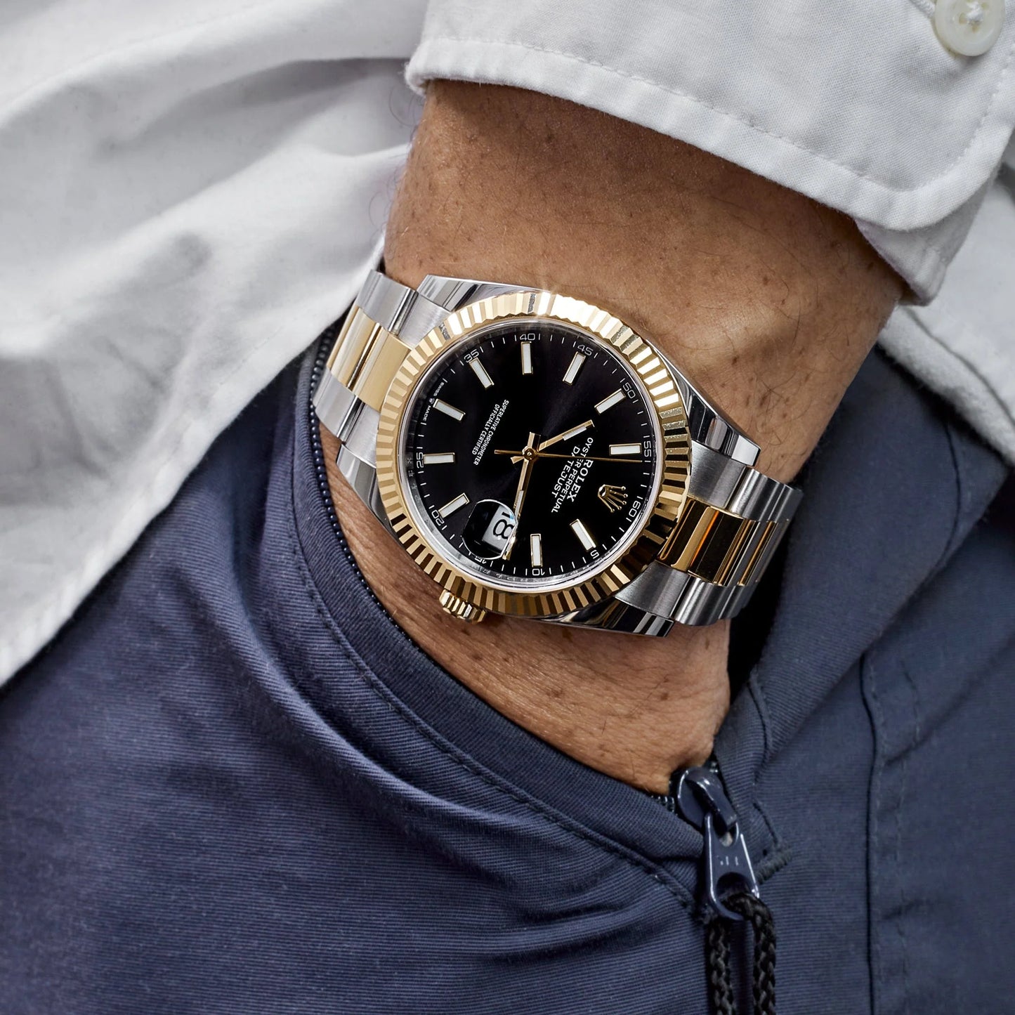 Rolex Datejust Black Dial
