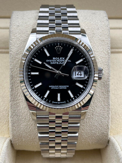 Rolex Datejust Black Dial