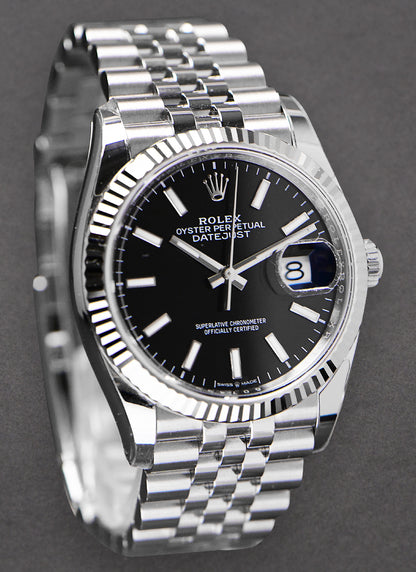 Rolex Datejust Black Dial