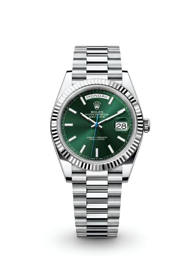 Rolex datejust Vert cadran
