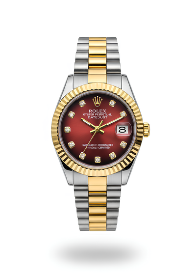 Rolex Lady-Datejust pour Femme Cadran bordeaux