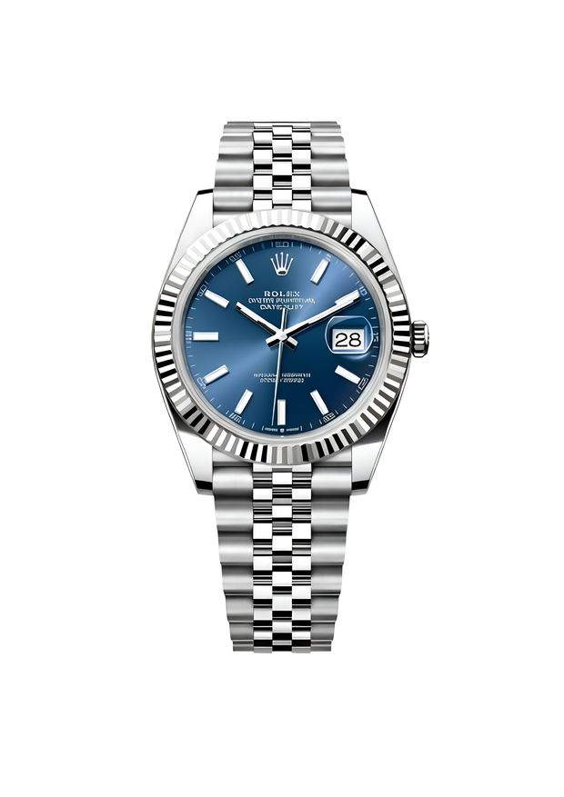 Rolex Datejust Bleu cadran