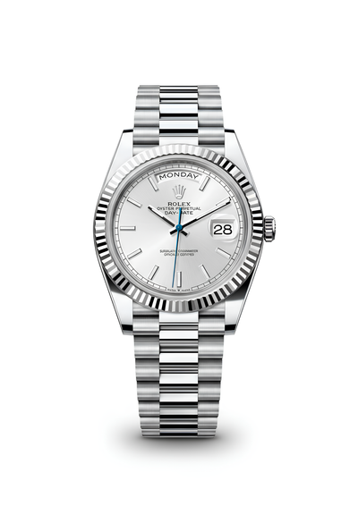 Rolex datejust Blanc cadran