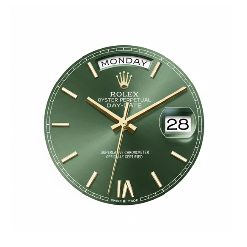 Rolex Day-Date diamond Full Gold Vert cadran