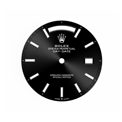 Rolex datejust Noir cadran