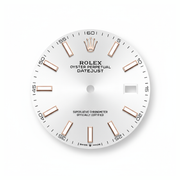 Rolex datejust Oystersteel and Jaune gold blanc cadran