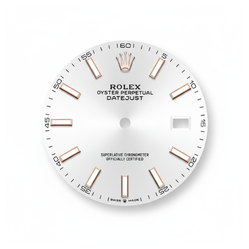 Rolex datejust Oystersteel and Jaune gold blanc cadran