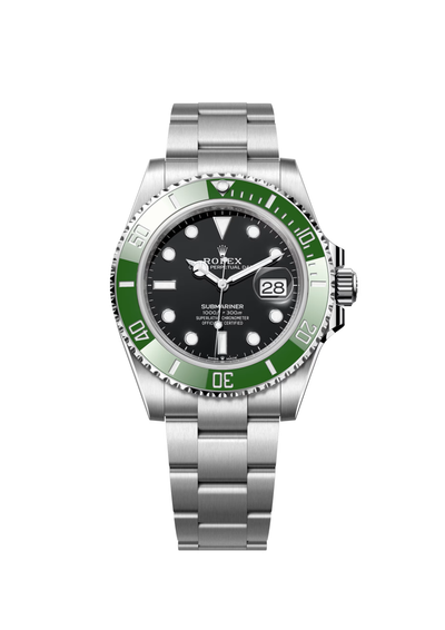 Rolex Submariner Date vert argenté