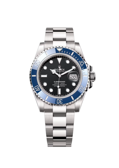 Rolex Submariner Date bleu argenté