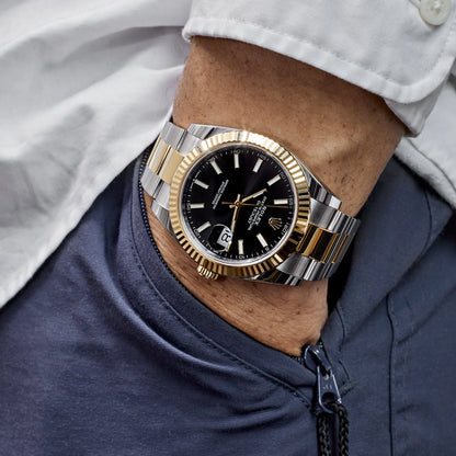 Rolex Datejust Black Dial